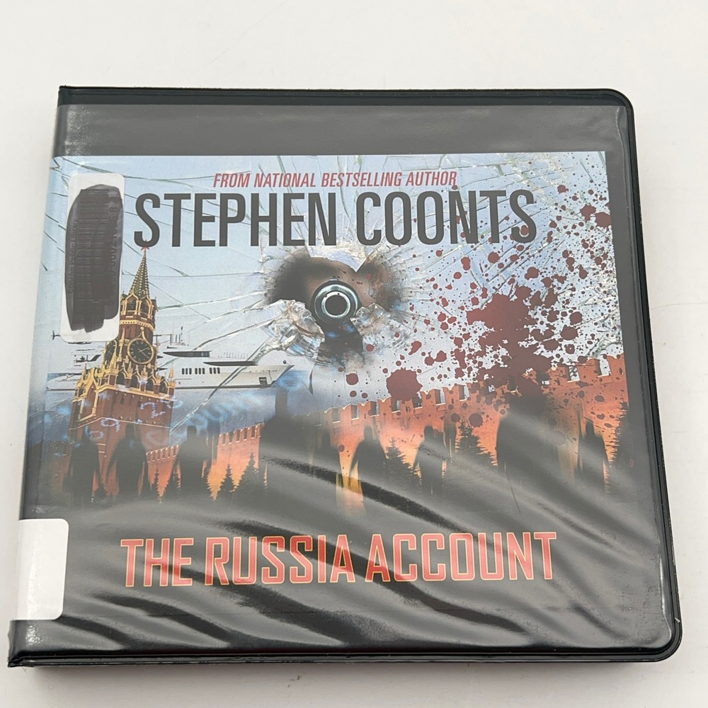 Stephen Coonts The Russia Account Audiobook CD Unabridged 8 Discs Eric G Dove